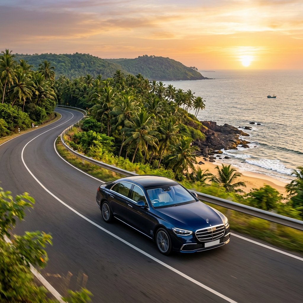 Open road in Goa